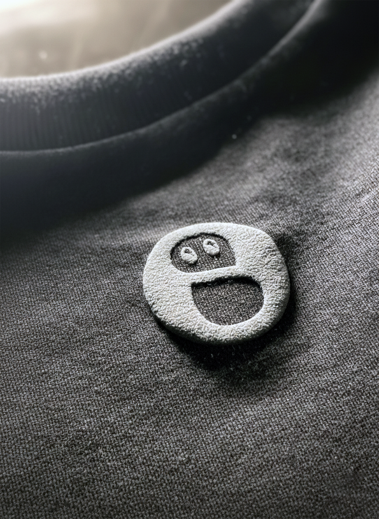 One of None Midnight Black Boxy Oversized Tee