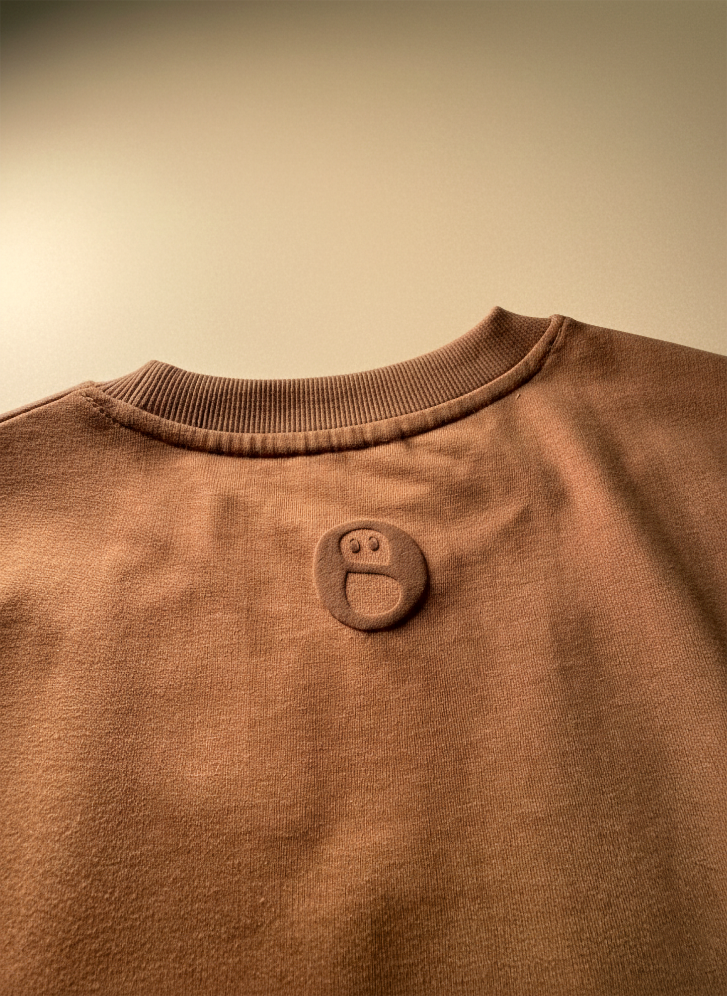 One of None Muted Mocha boxy Oversized Tee