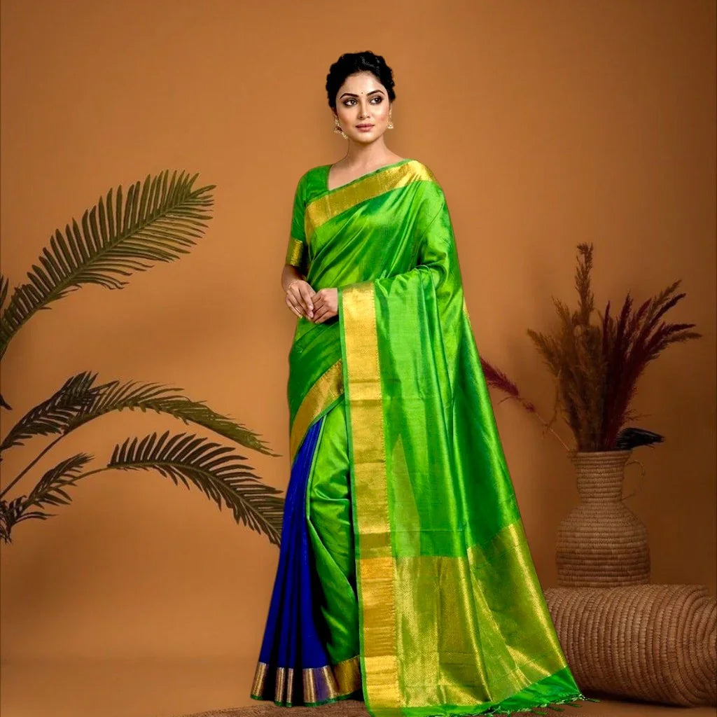 Uppada Silk Langavoni Sari - pochampallysarees.com