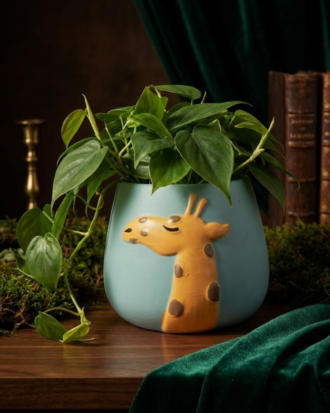 Giraffe Glow Planter