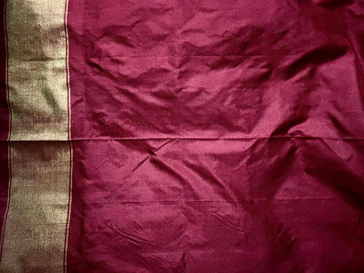 TRADITIONAL POCHAMPALLY IKKAT SILK DESIGNER PATOLA MAROON SARI - pochampallysarees.com