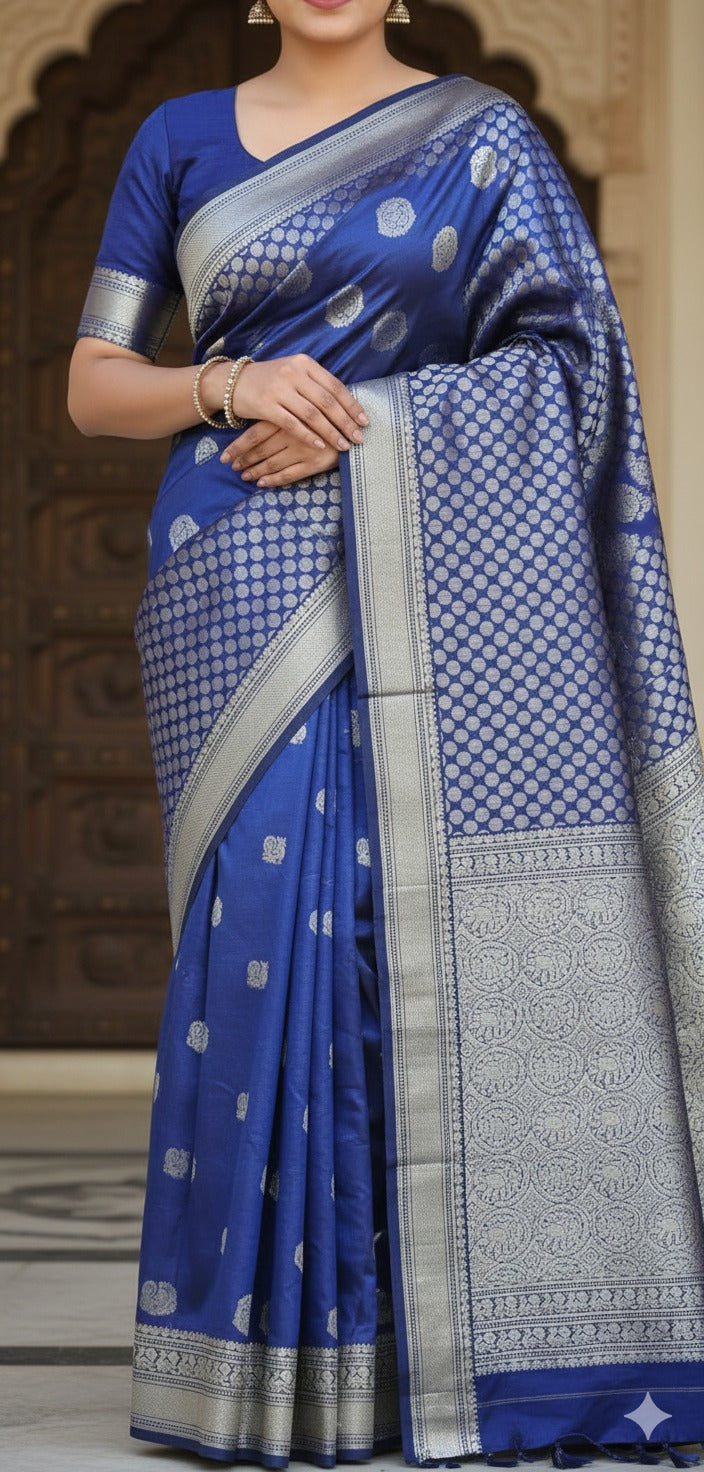 madhavaram Pattu saree Design 1