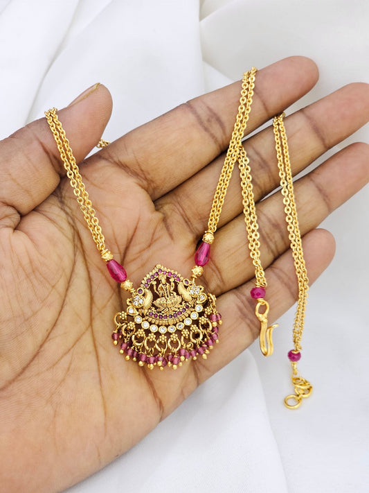 Handmade Laxmi ammavari guttapusala studs