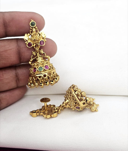 Laxmi buttas with gold balls
