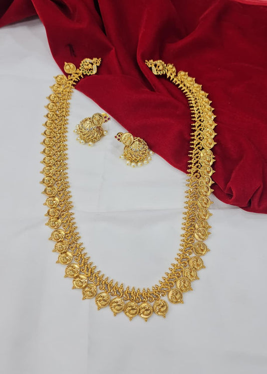 bottu Mala Gold Haram NeckSet