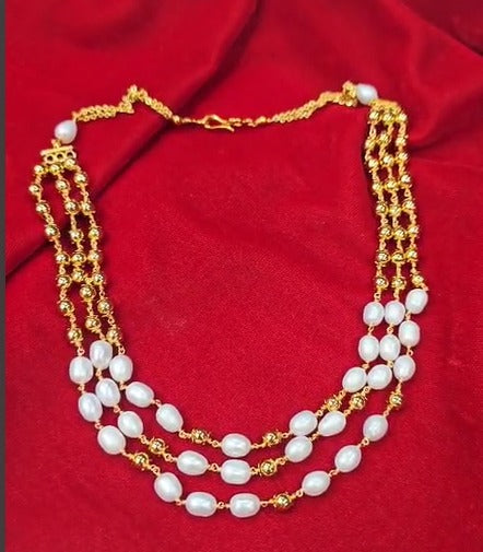 Original pearl  Mala  handmade