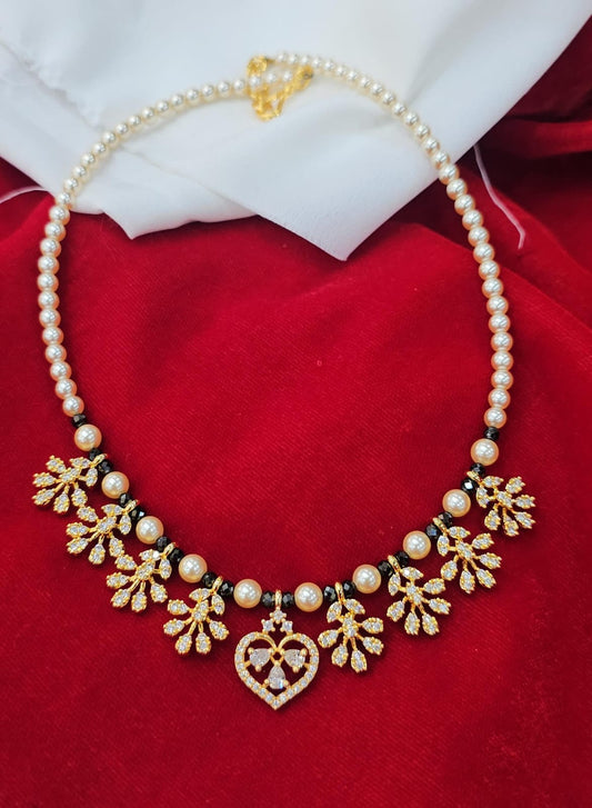 HandMade swarovski beads mala with Small dollars