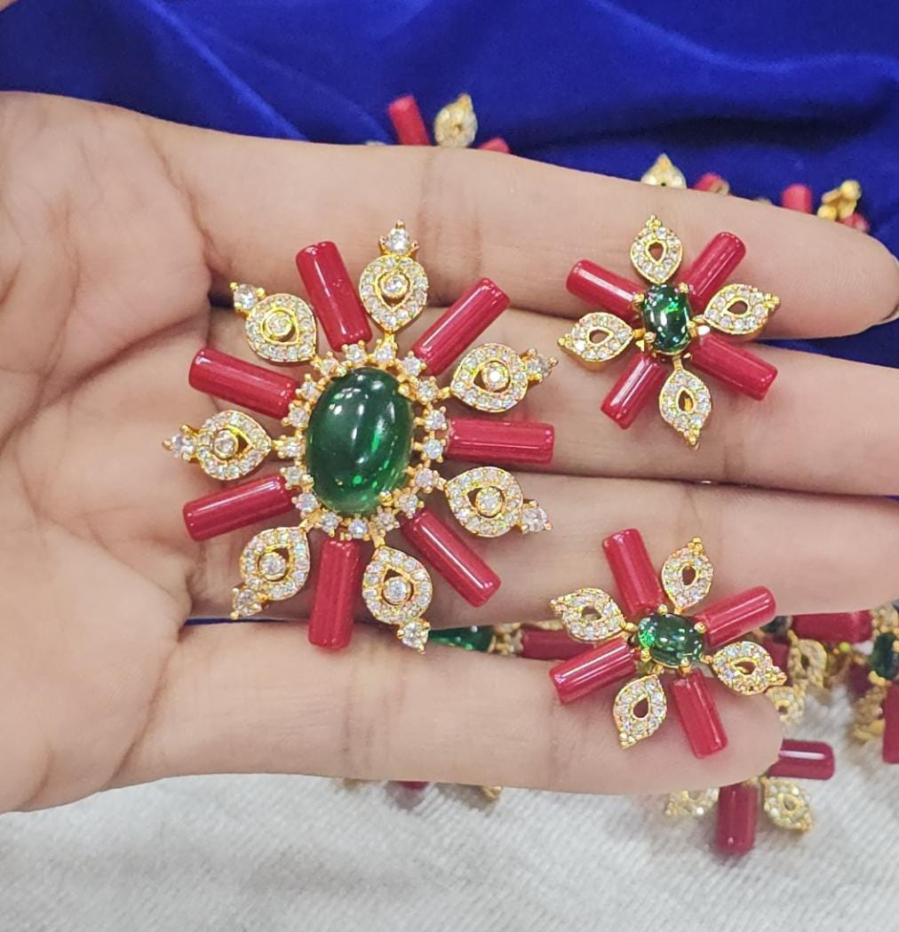 Stylish Earrings with Pendent