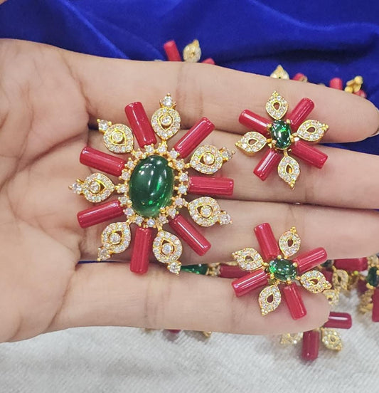 Stylish Earrings with Pendent