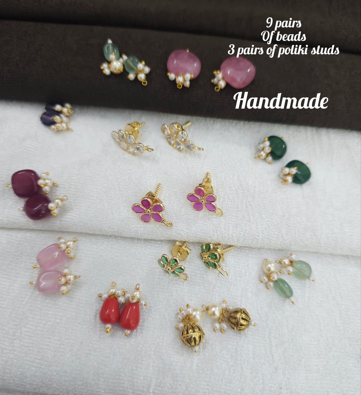 changeable earrings just 950 14 carat model