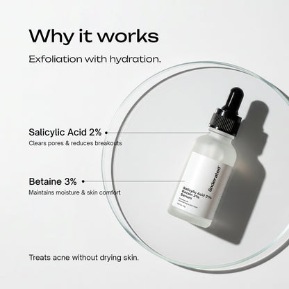 Salicylic Acid 2% Betaine 3% Serum