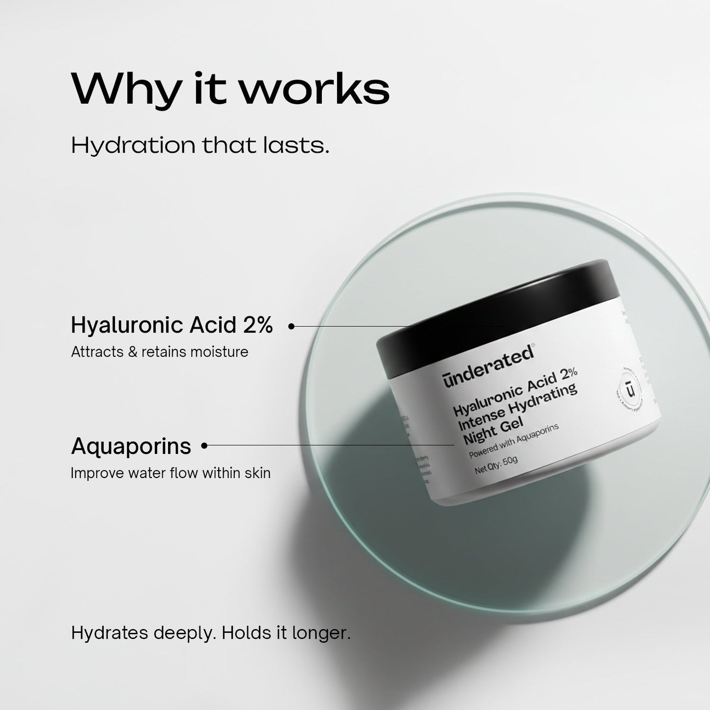 2% Hyaluronic Acid Intense Hydrating Night Gel