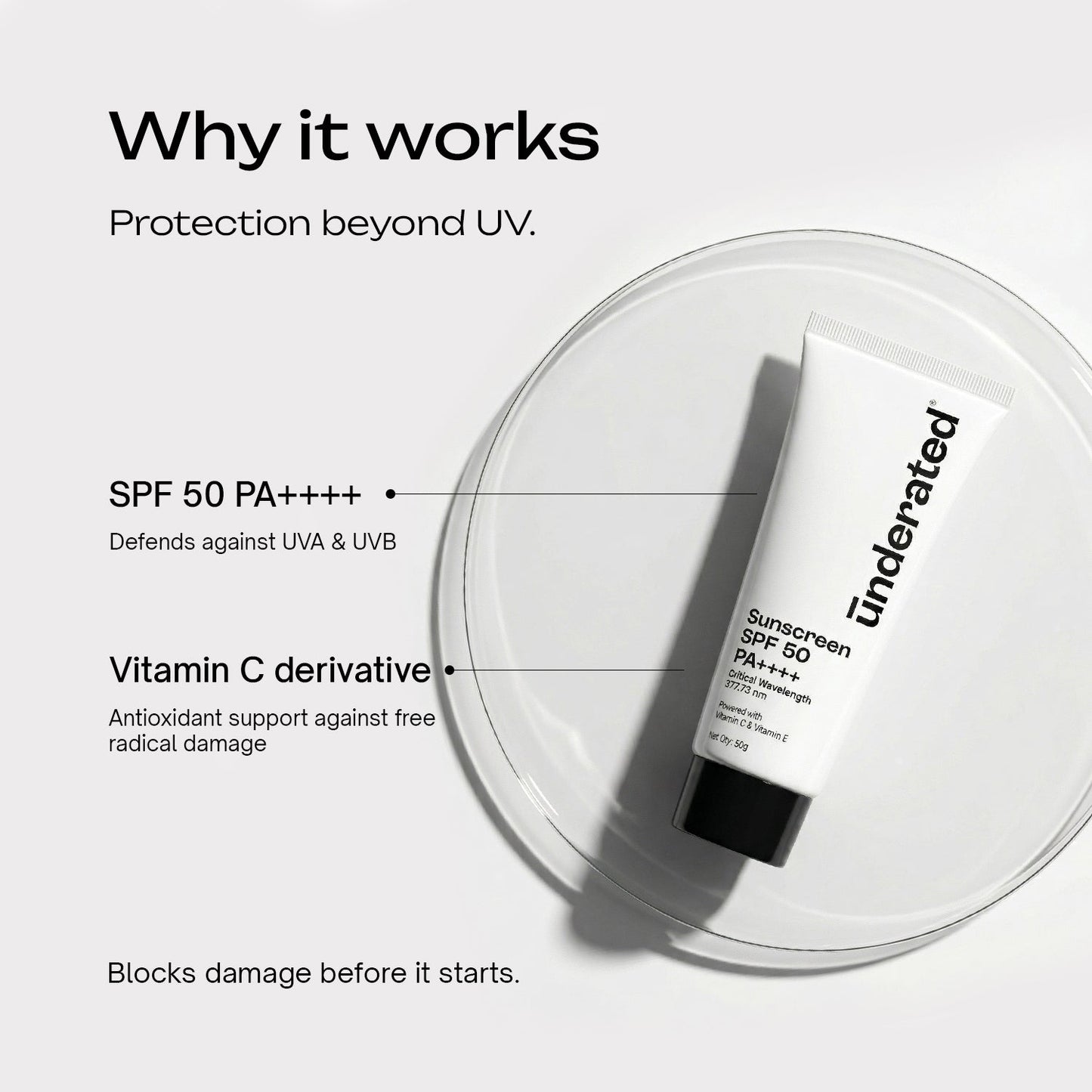 Sunscreen SPF 50 PA++++