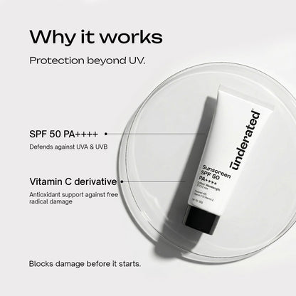 Sunscreen SPF 50 PA++++