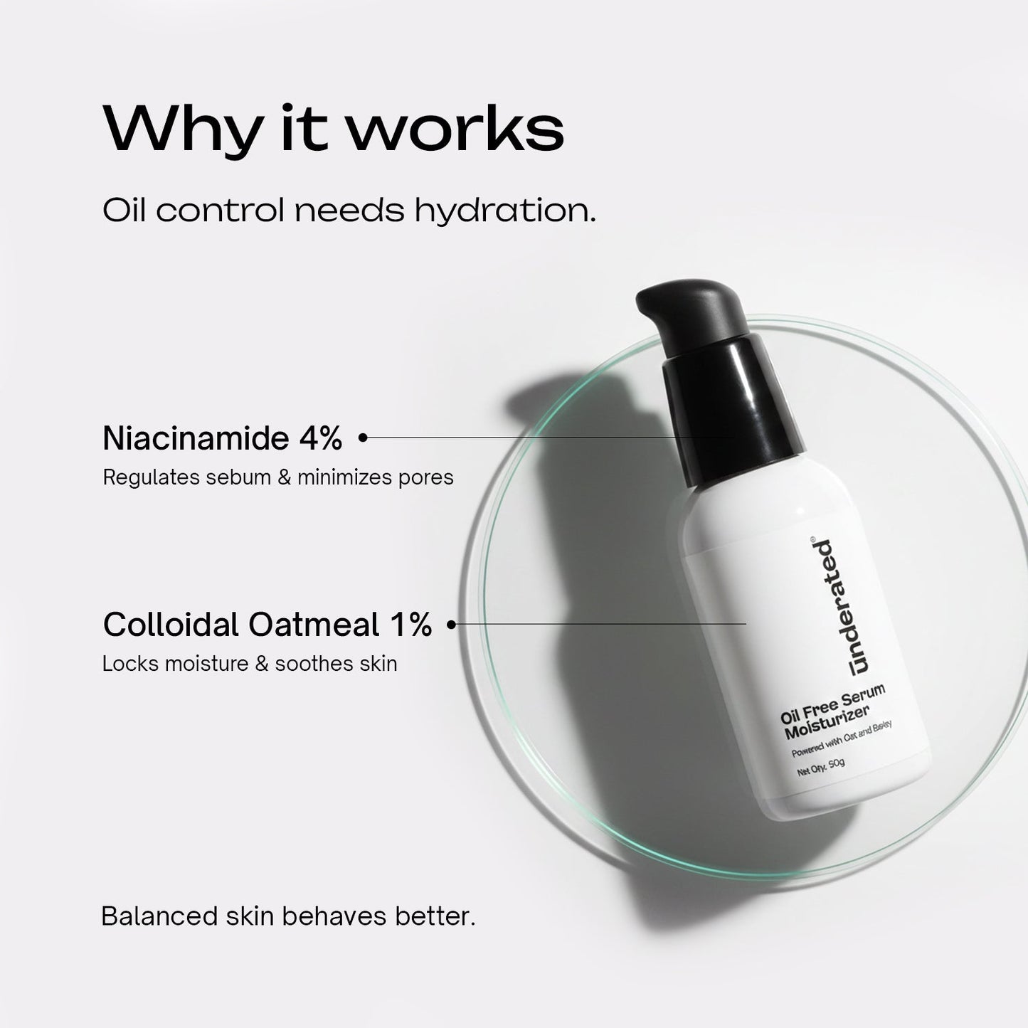 Oil Free Serum Moisturizer
