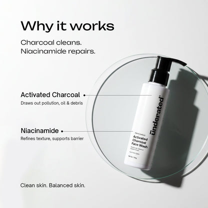 Activated Charcoal Pollution Defence Face Wash