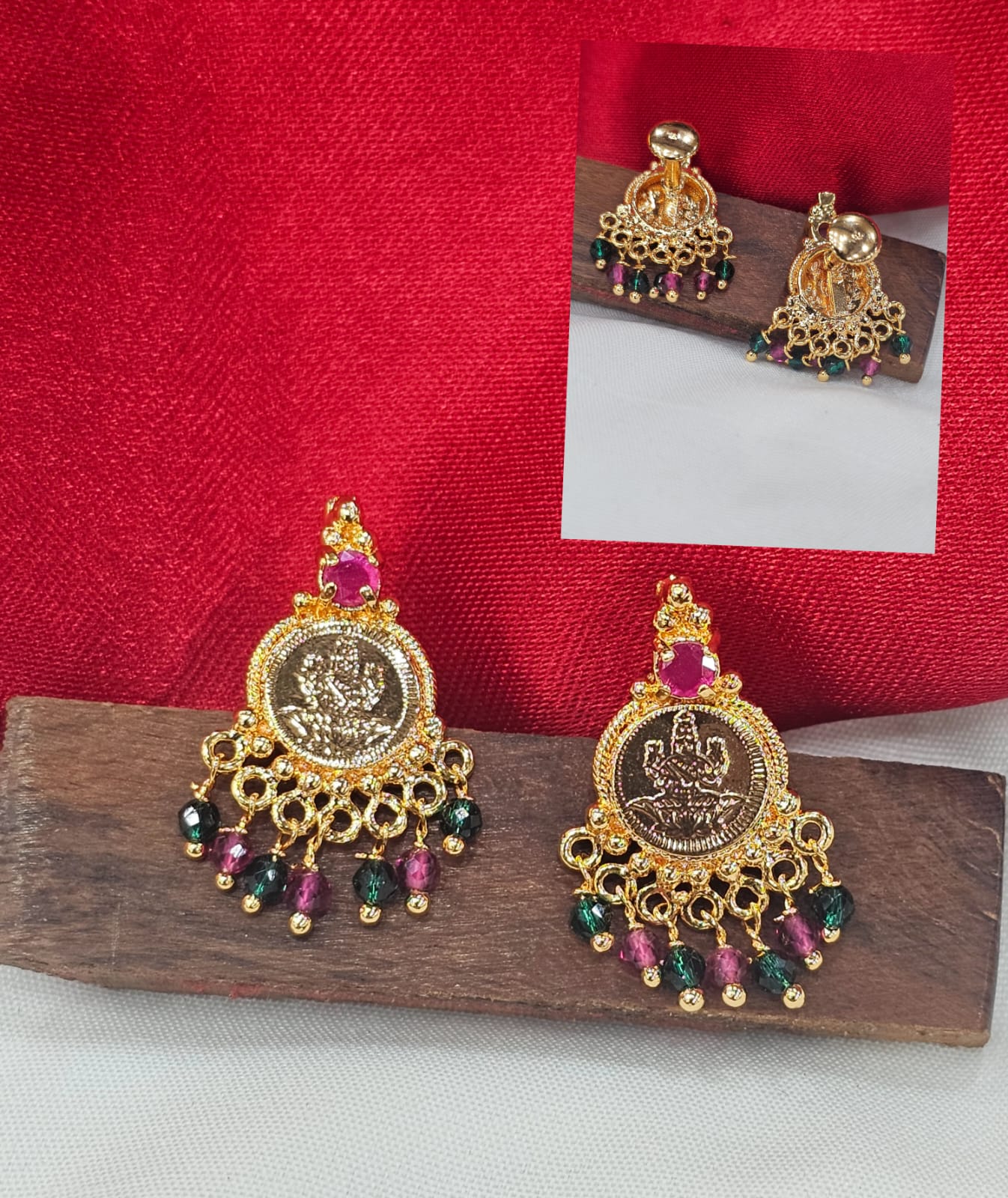 Microplish Kasu studs just 299