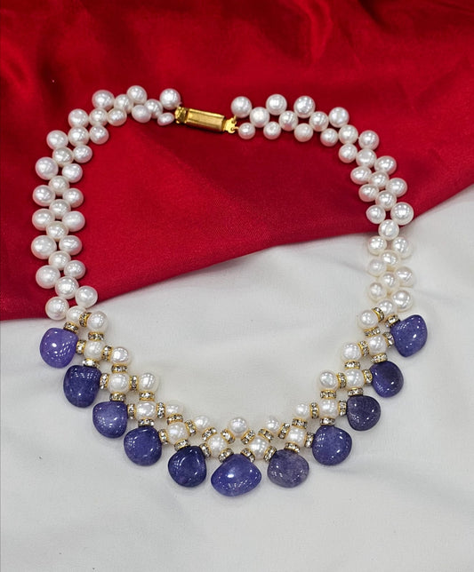 Real pearls Mala hand made just 2699