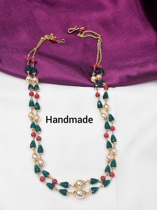 Handmade  Swarovski and pagdam and cz drops customized Mala just 950 