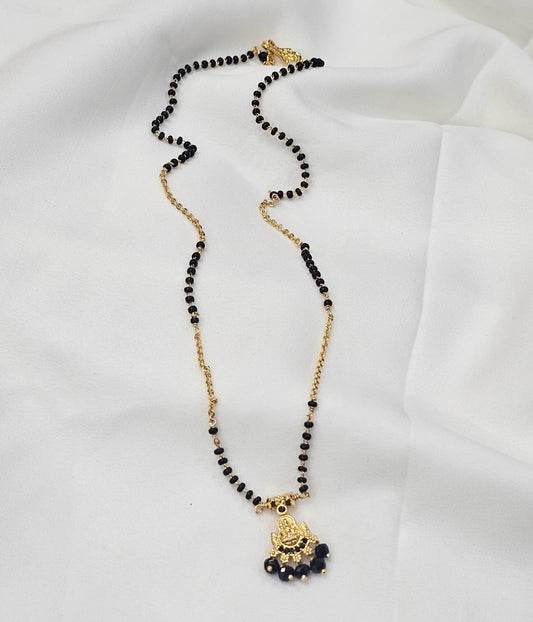 3 lines black beads just 399