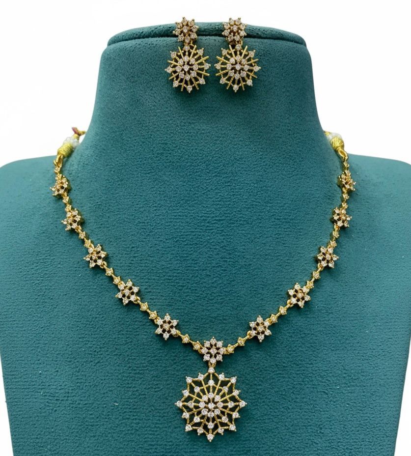 white stone necklace just 499