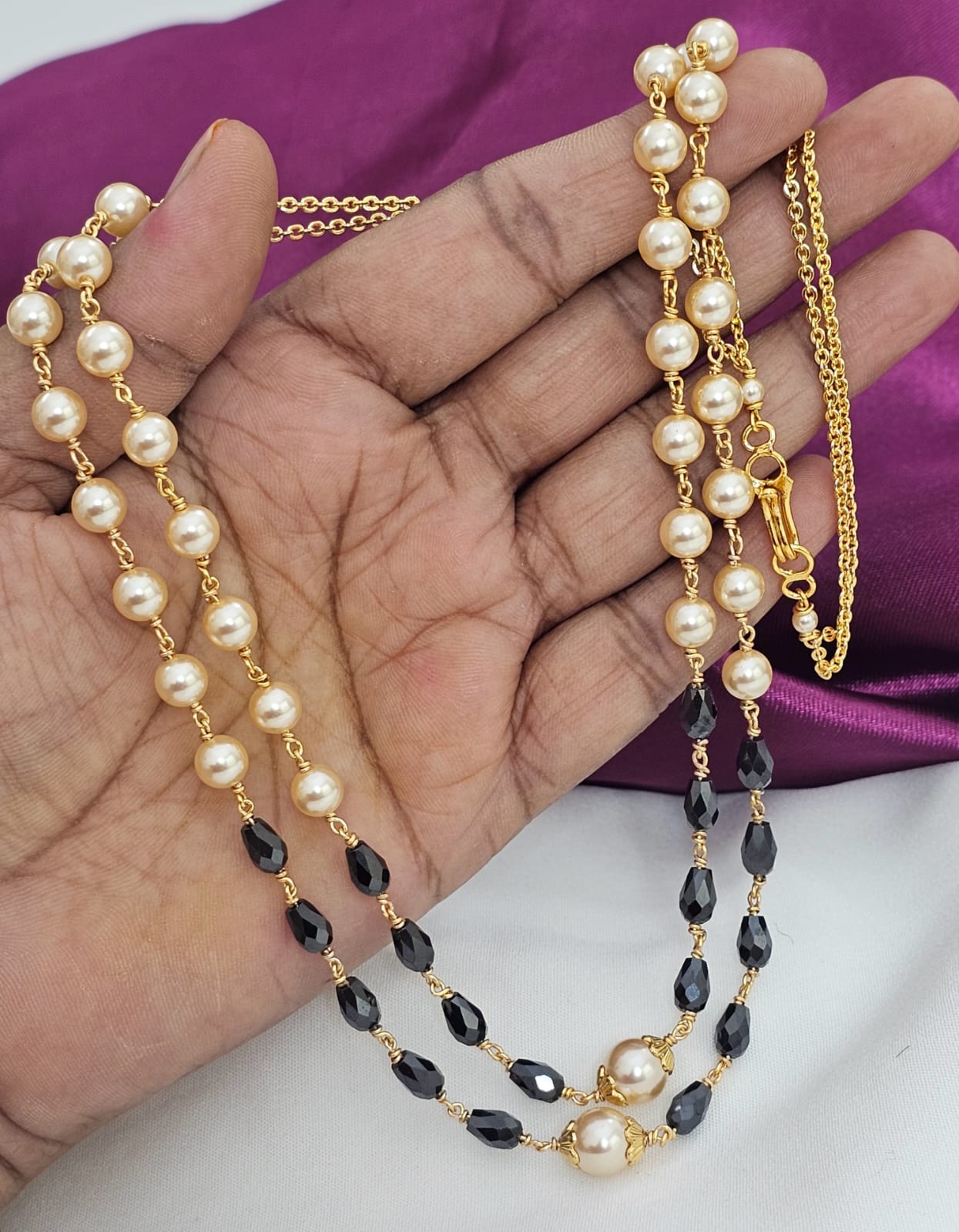 Swarovski and real cz drops Mala just 699