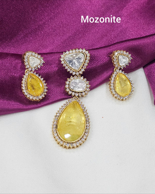 Mozonite pendent sets  just 1299