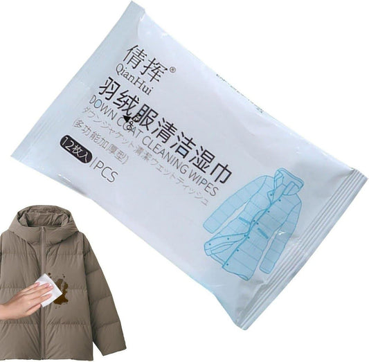 Down Coat Cleaning Wipes