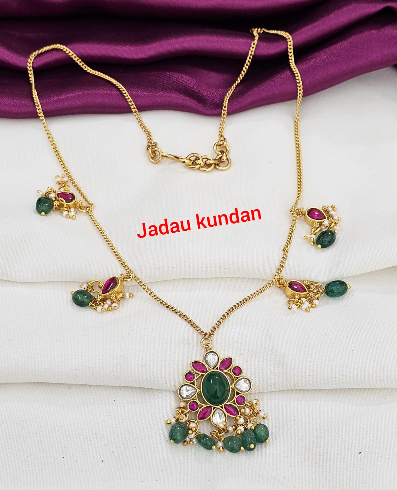 Jadau kundan neck set just 950