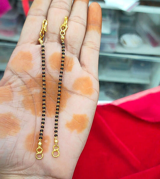 handmade black beads matilu just 350