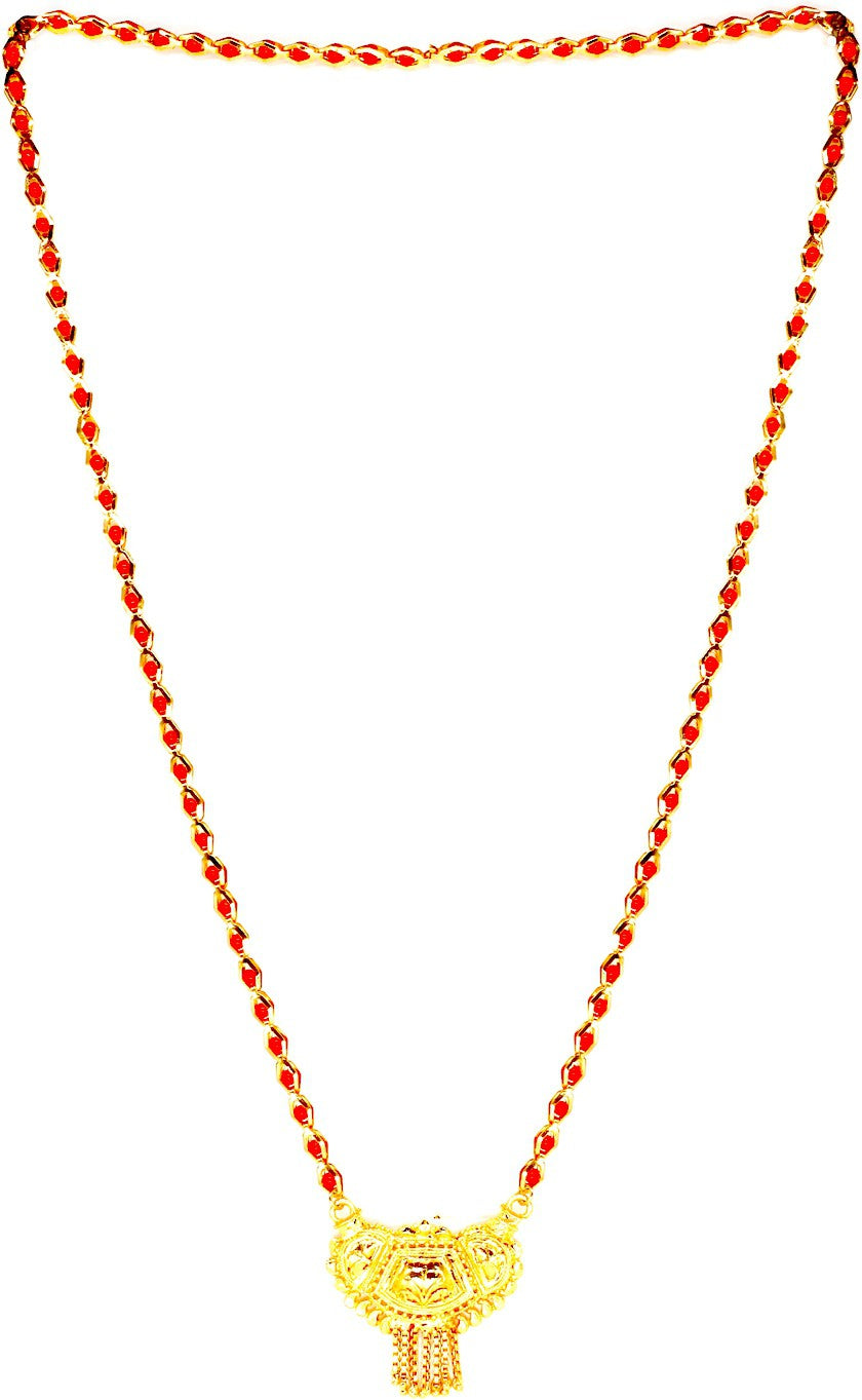 Trendy Gold Plated Mangalsutra