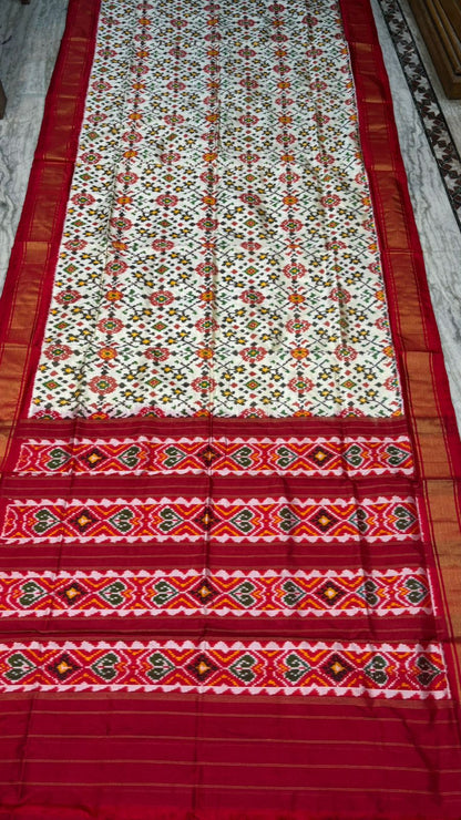 Authentic Pure Silk Patola Saree Original for Weddings | Shop Now
