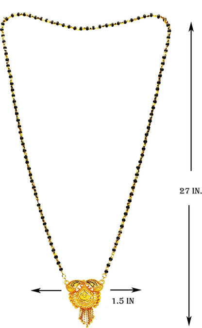 Stunning Gold Plated Mangalsutra