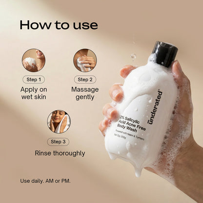 2% Salicylic Acid Acne Free Body Wash