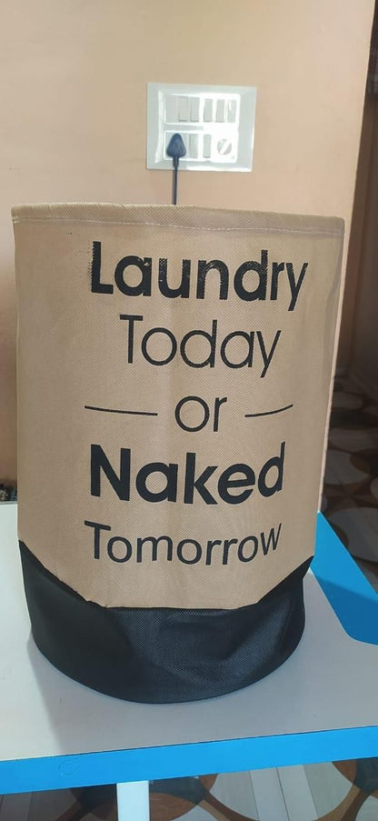 Round Non Woven Laundry Bag/Hamper