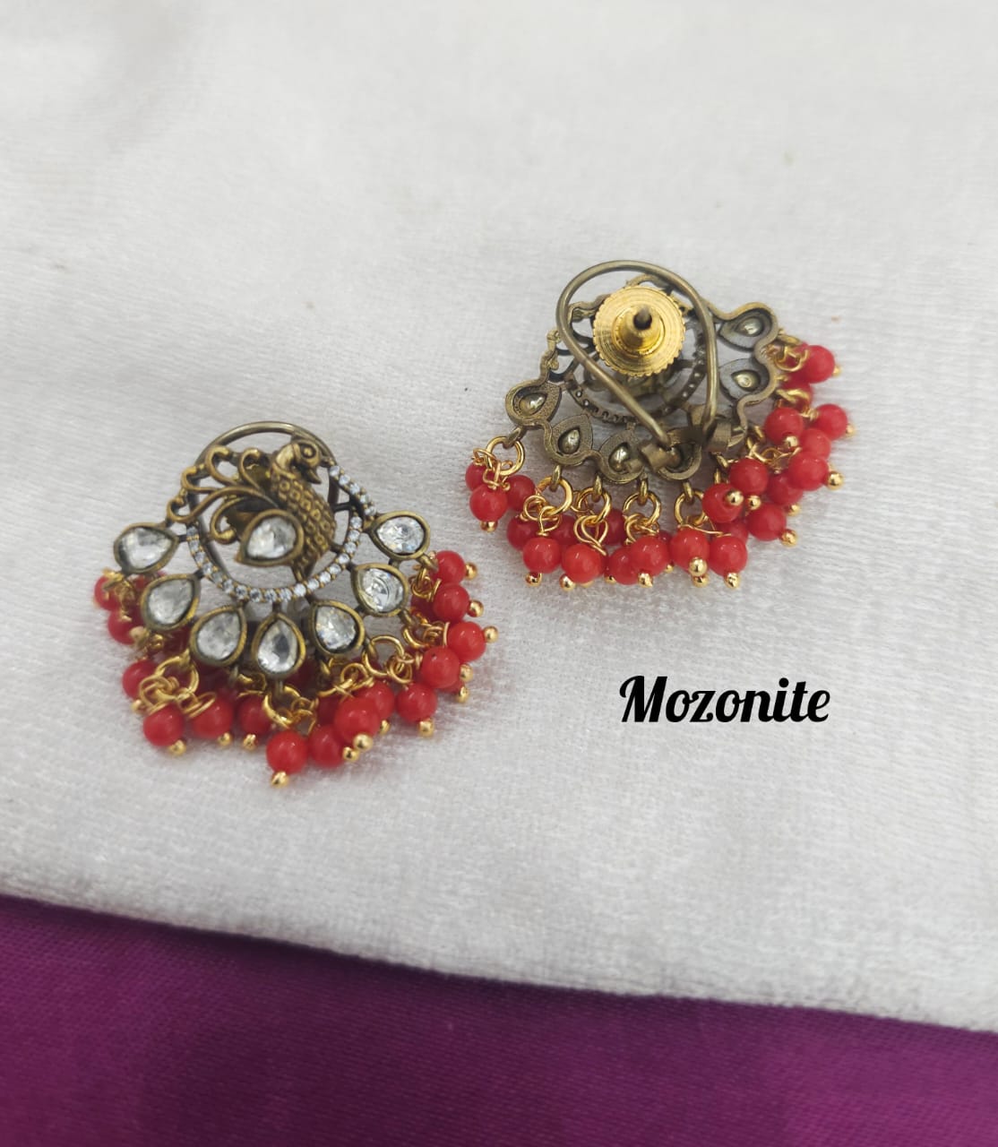 Mozonite studs actual price 1099 offer price 799 free shipping