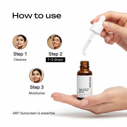 Kojic Acid 2% + Peptide 1% Serum