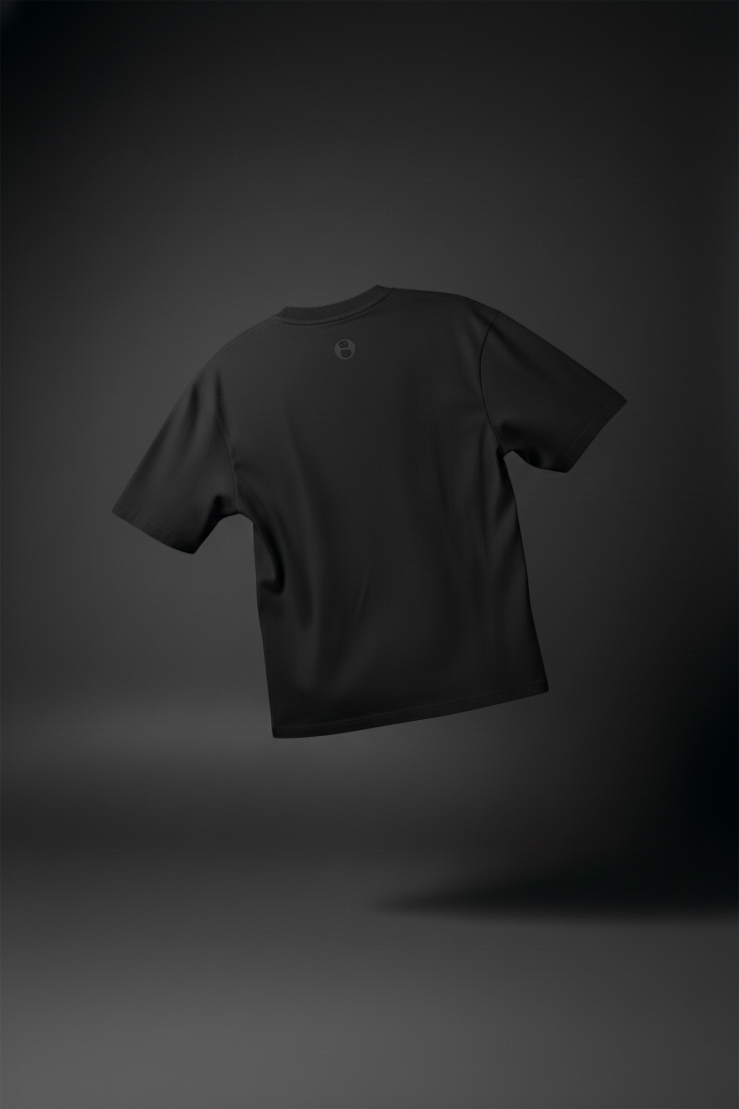One of None Midnight Black Boxy Oversized Tee