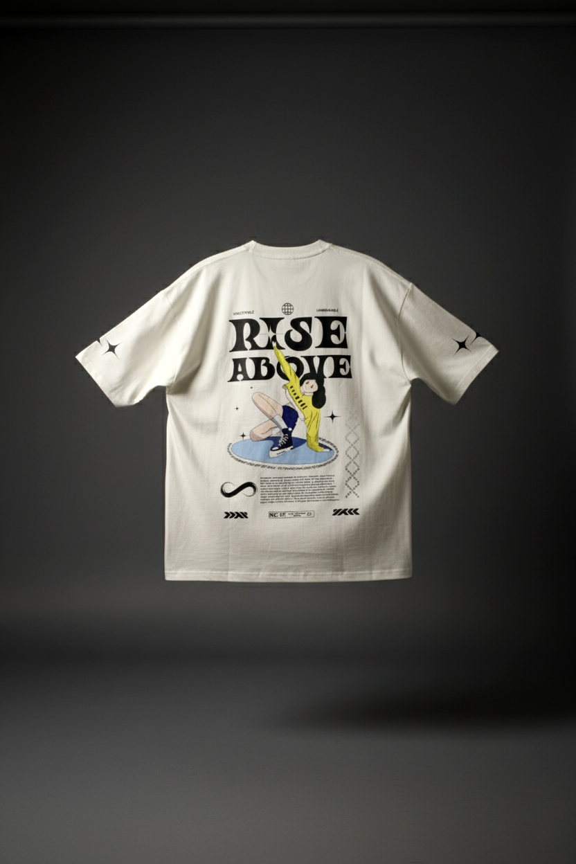 Rise Above Oversized Tee