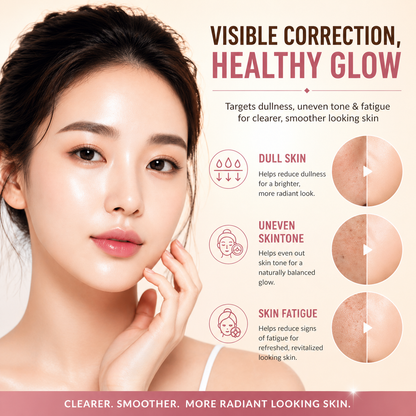 Glova International Korean Glass Facial Kit | Professional 15 Facials | Hydration & Skin Brightening Care | With Hyaluronic Acid & Niacinamide | Salon & Home Use