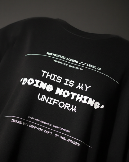 Doing Nothing Oversized Tee