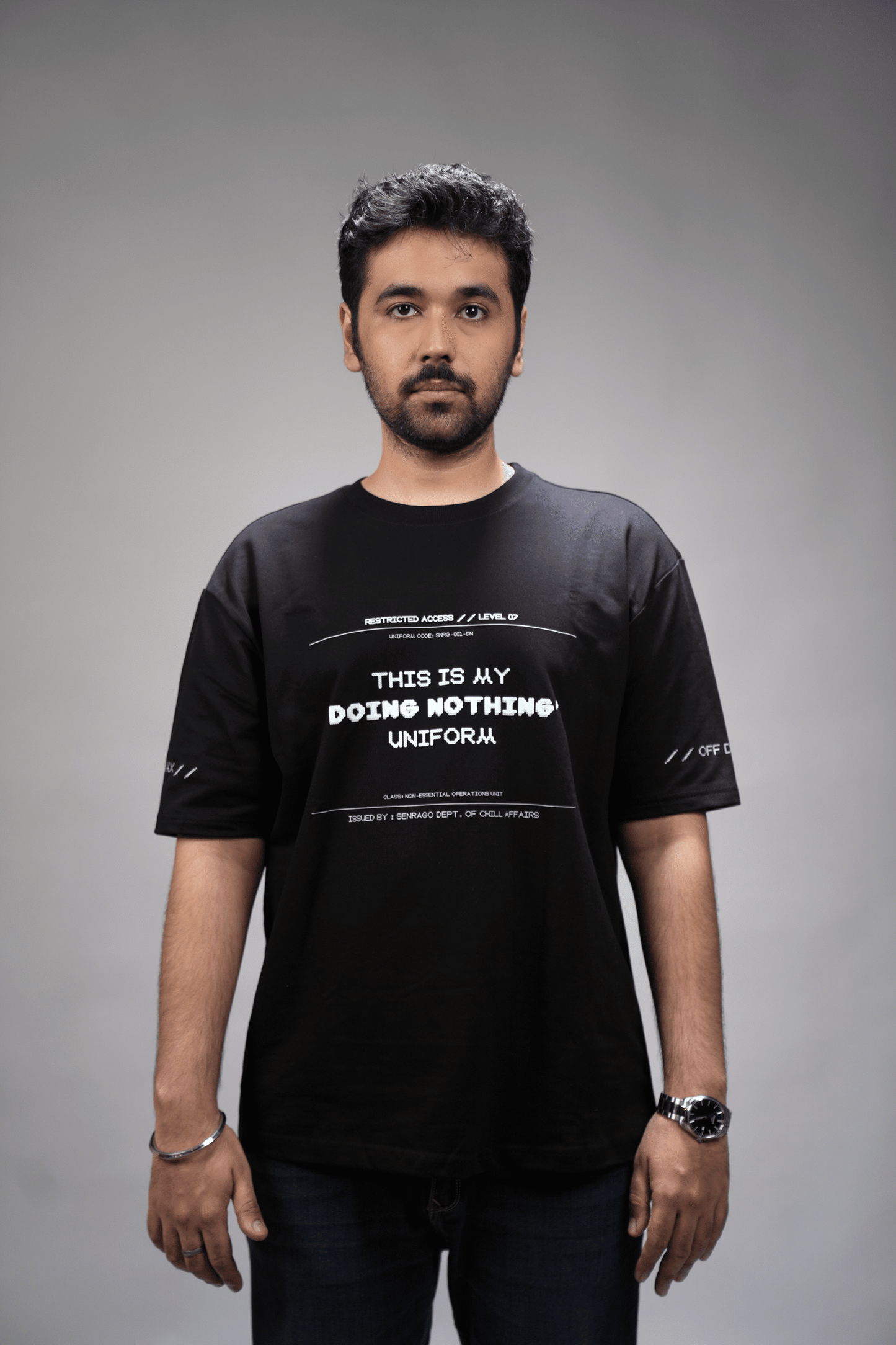 Doing Nothing Oversized Tee
