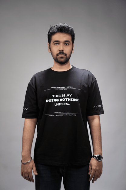 Doing Nothing Oversized Tee