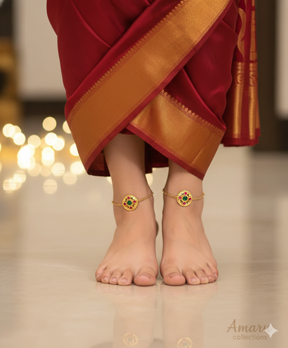 Kundan anklets just 650