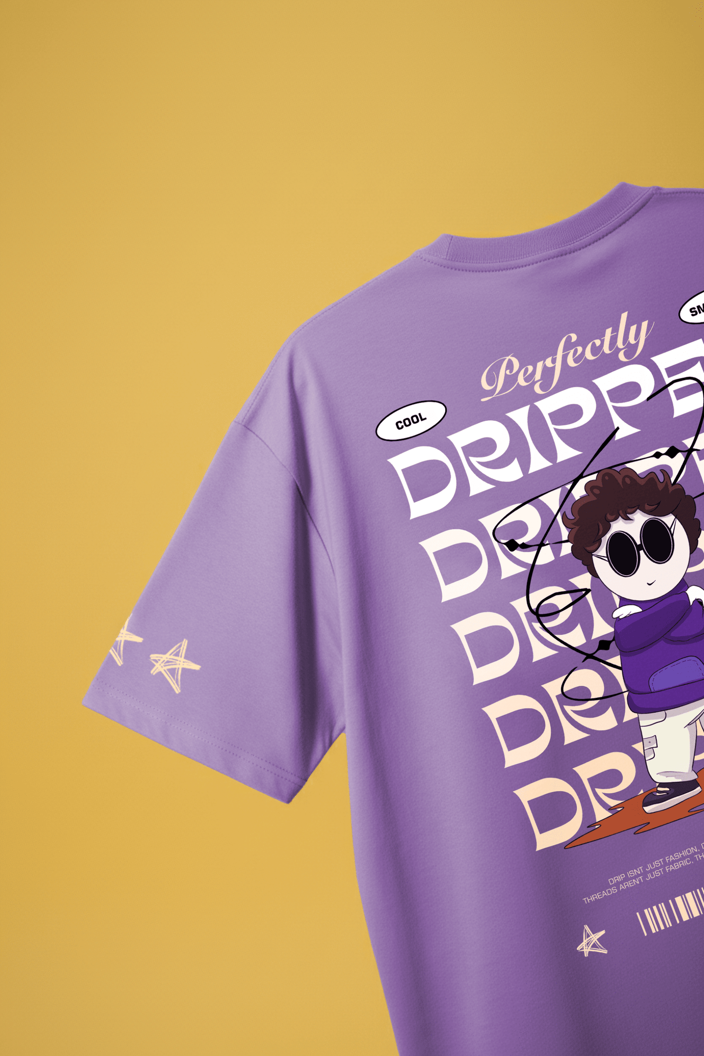 Classic Dripped Oversized Tee