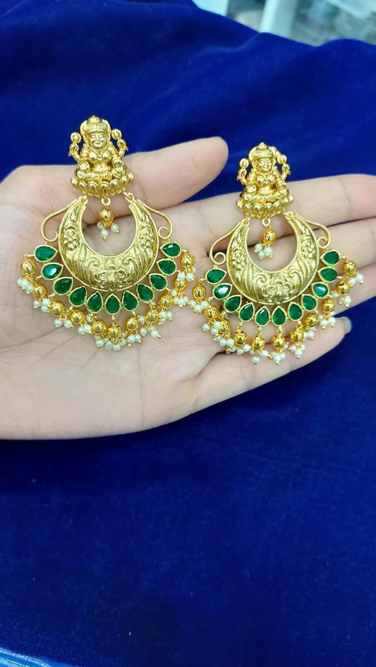 Designer temple hangings green colour just 599