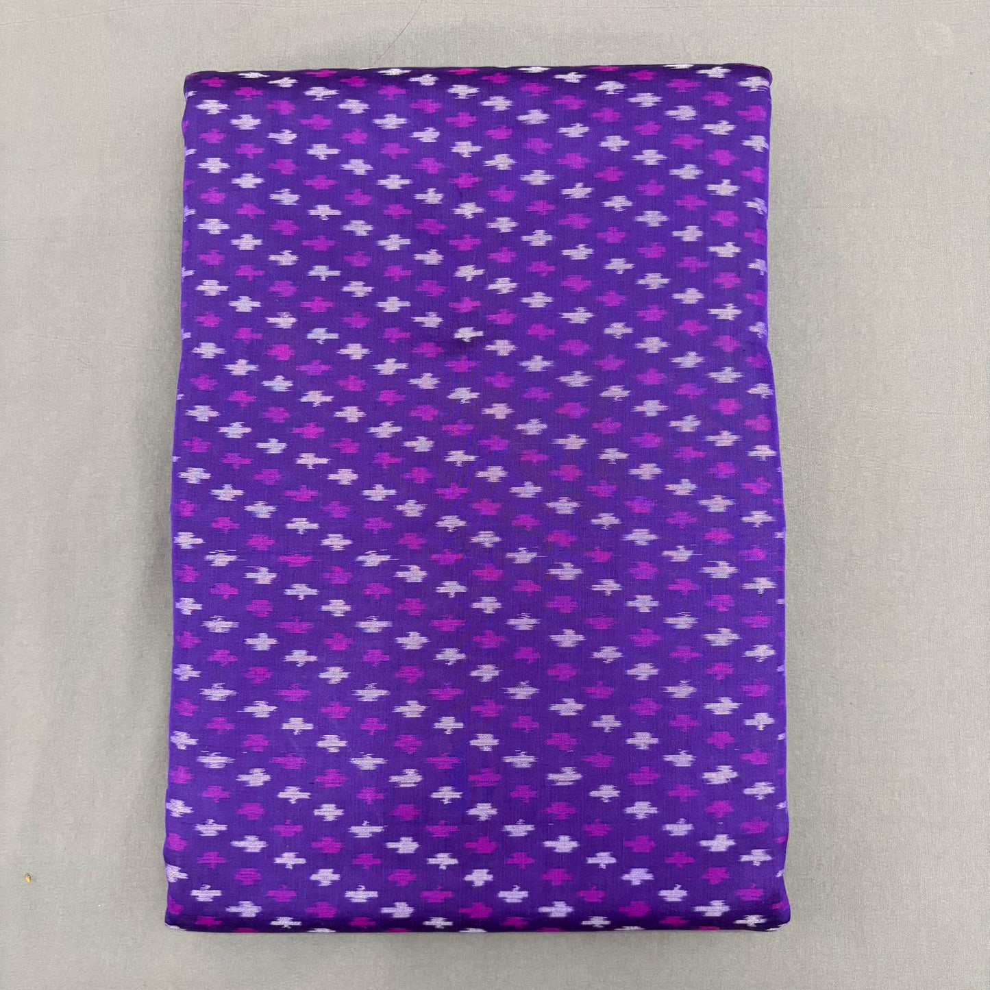 POCHAMPALLY IKKAT SICO VOILET FABRIC - pochampallysarees.com