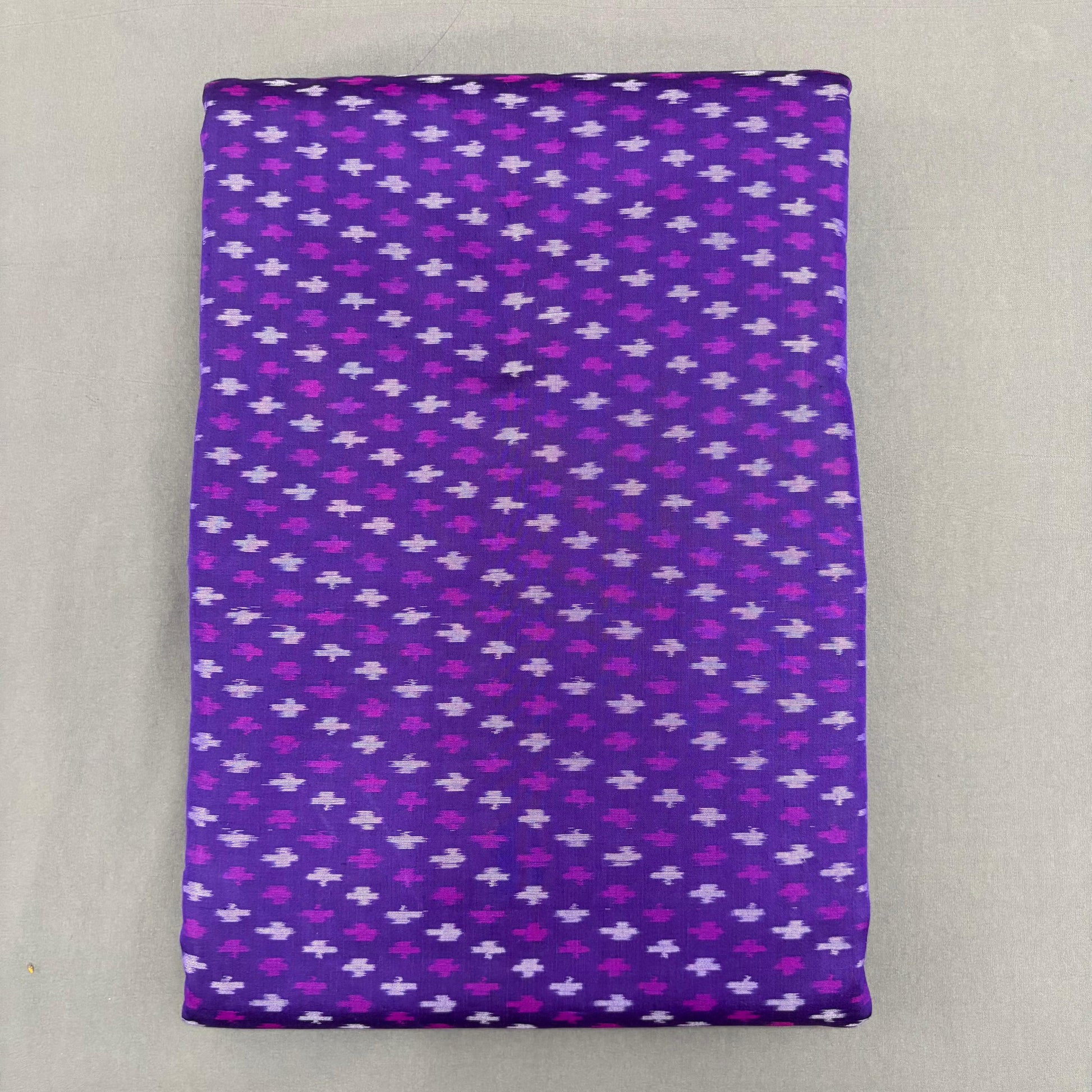 POCHAMPALLY IKKAT SICO VOILET FABRIC - pochampallysarees.com