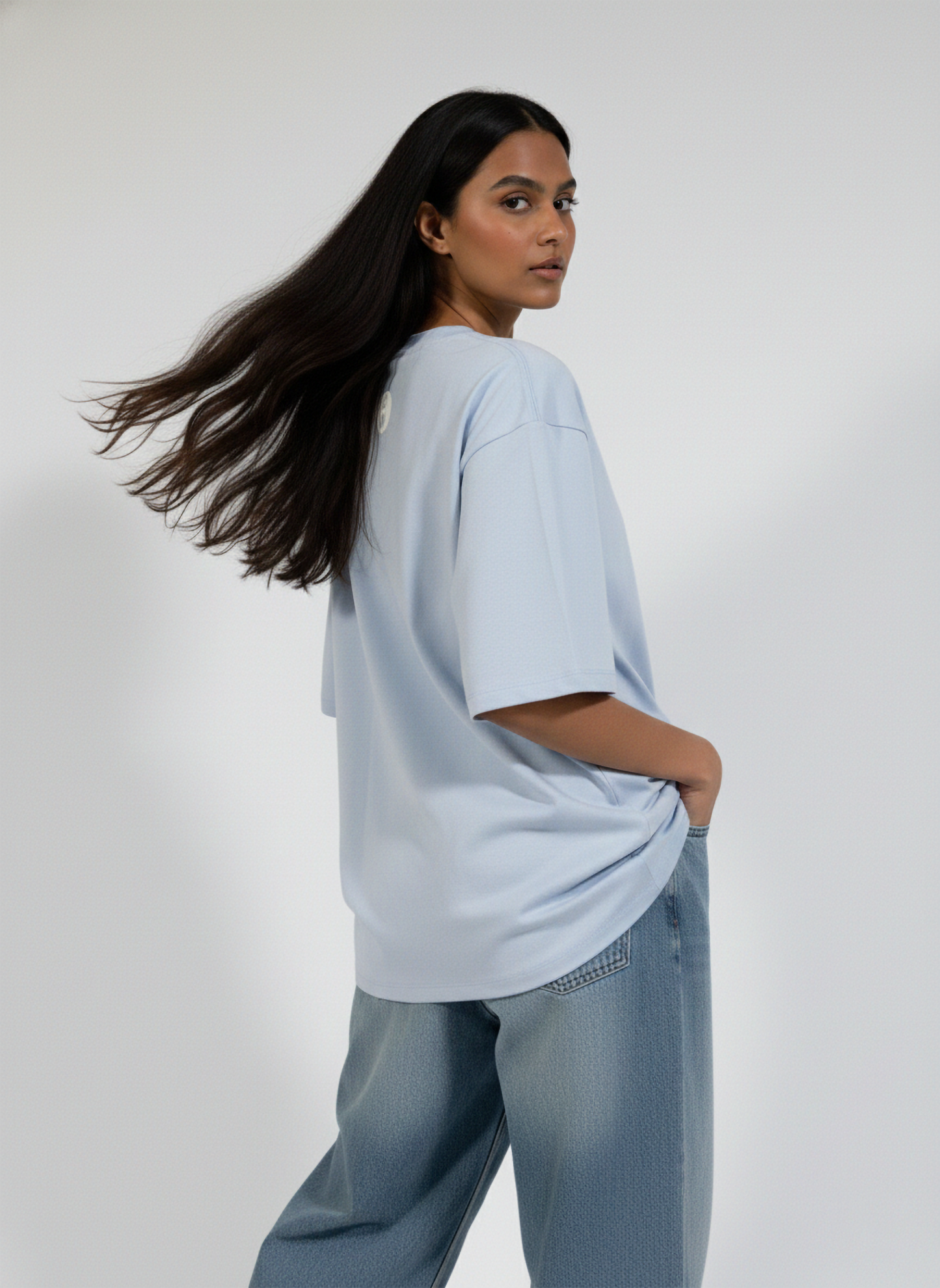 One of None Melted Sky Boxy Oversized Tee