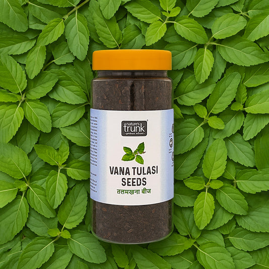 Nature’s Trunk Vana Tulasi Seeds – 250g pack of premium quality tulasi seed